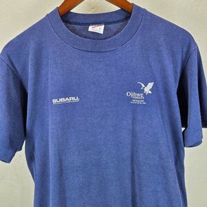 Vintage 1992 Subaru Ojibwe Forests Rally T Shirt Sz L